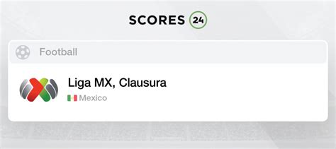 mexico primera division clausura